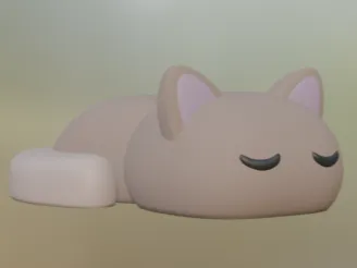 Cute Sleepy Cat