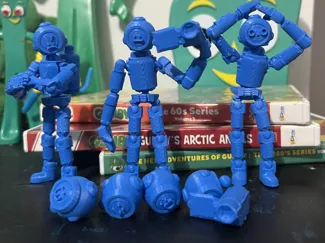 Content Warning Diver Articulated Figure