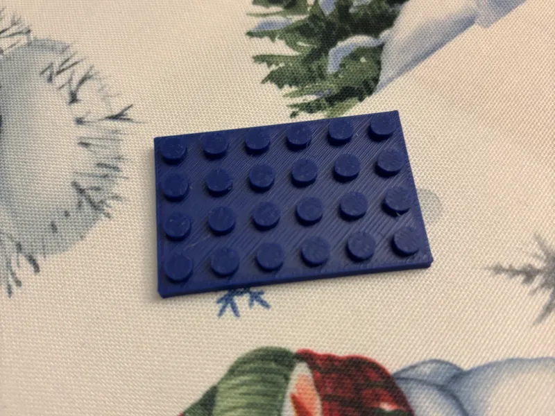 Base Plate Compatibile Brick – Supporto Minifigure