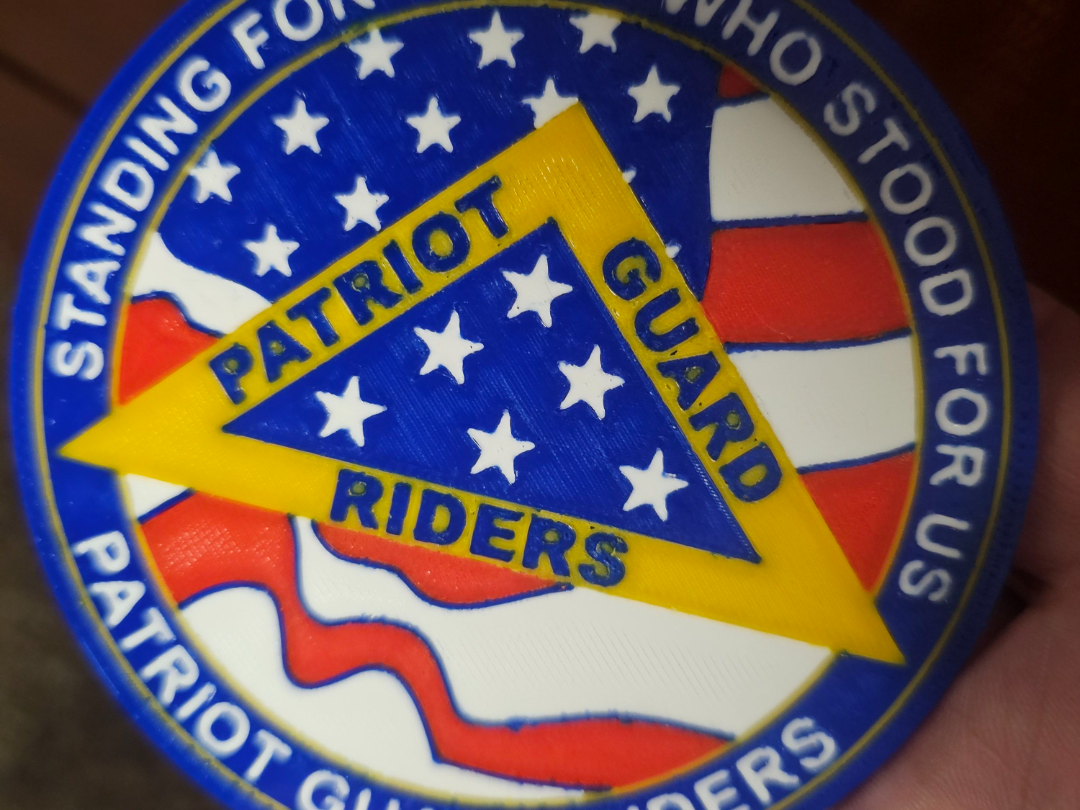 Patriot Guard Coaster or Logo
