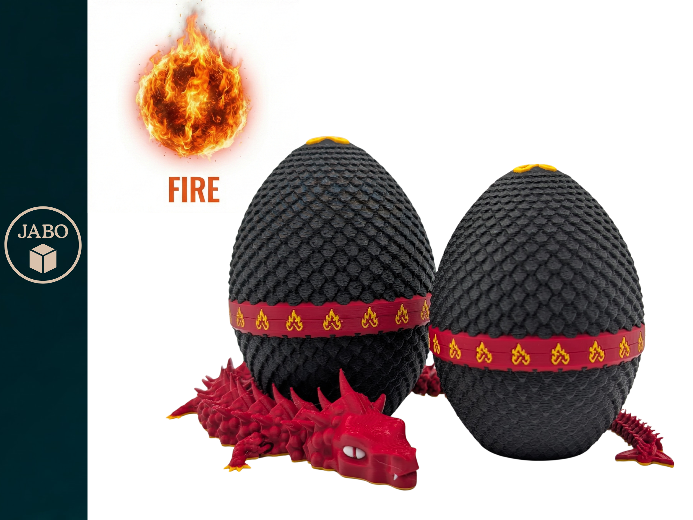 Miniatura 3 do modelo 3D Dragon Egg - Elemental Edition