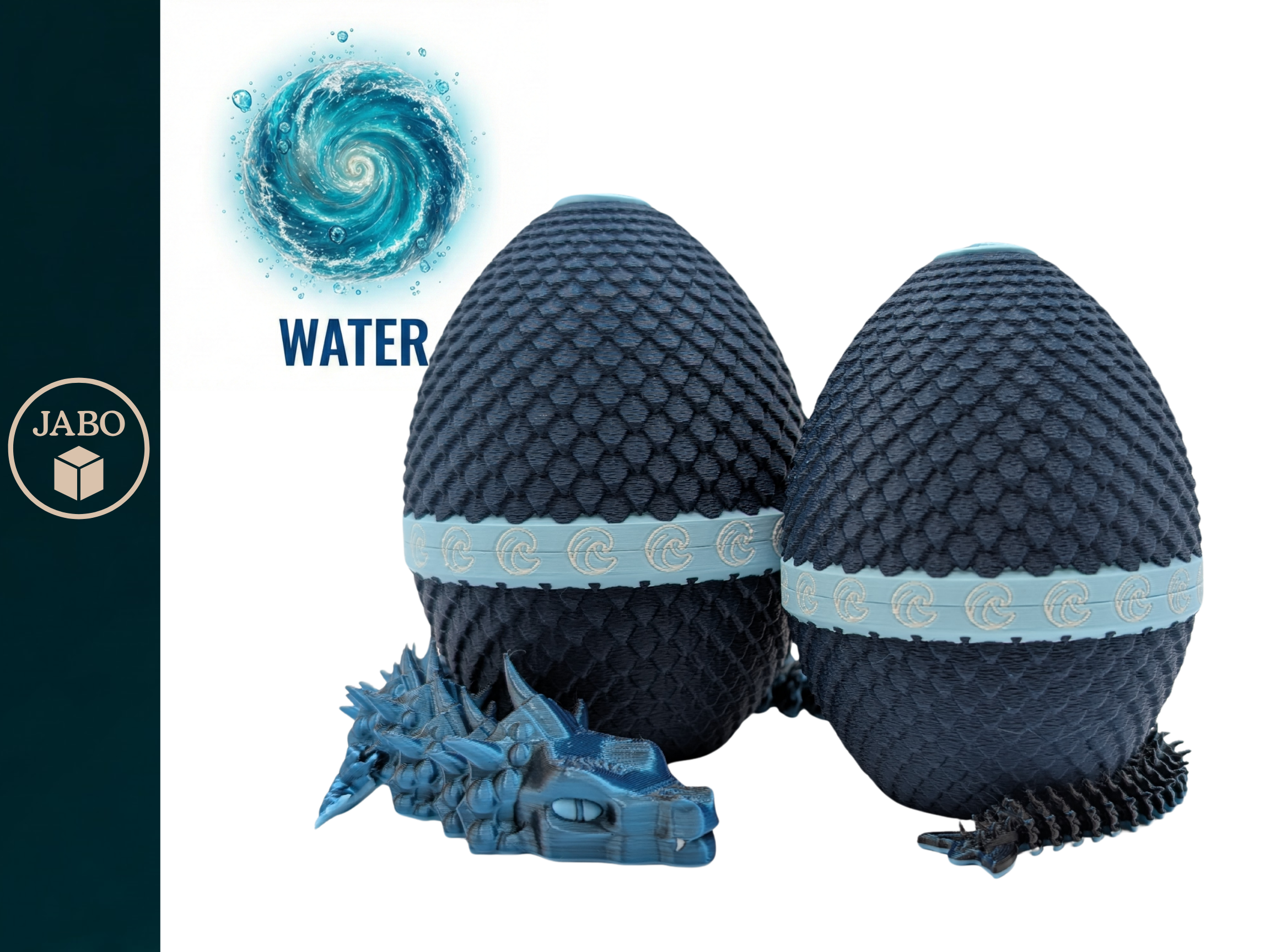 Miniatura 4 do modelo 3D Dragon Egg - Elemental Edition