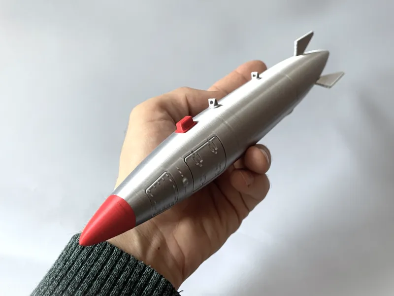 Scale Replica B28-RE Mk28 Nuclear Bomb Nuke