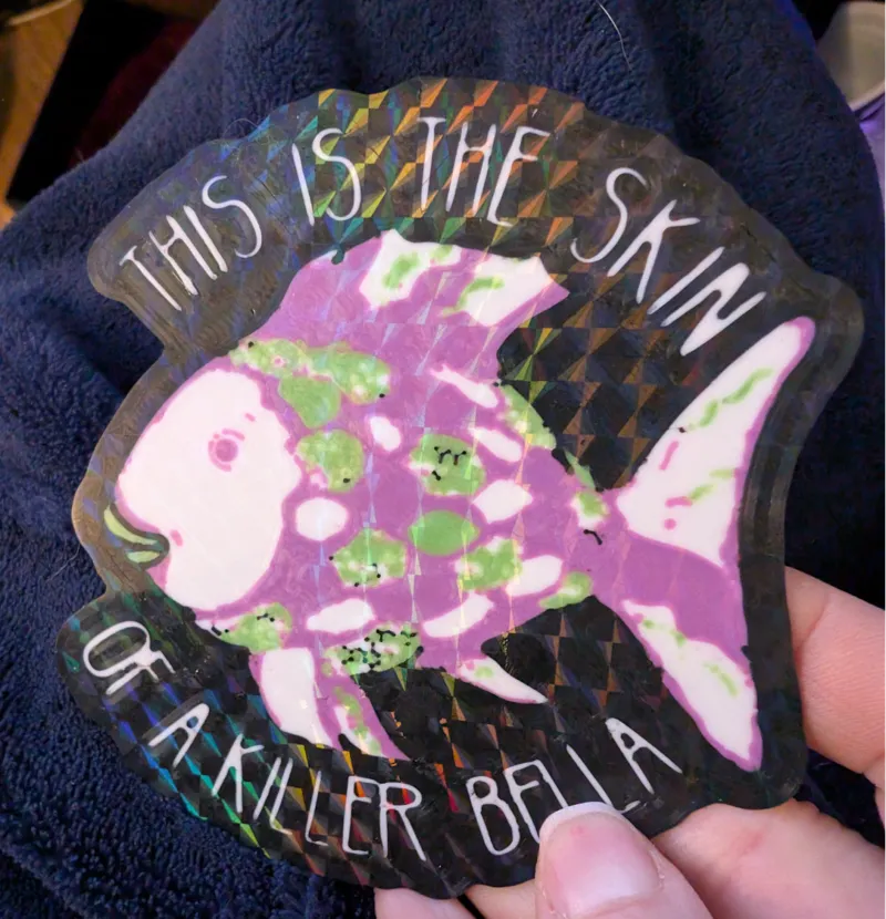Rainbow Fish, Twilight "This is the skin of a.. "