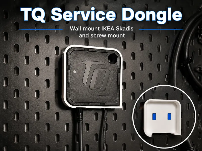 TQ Service Dongle Wall Mount IKEA SKÅDIS & Screw