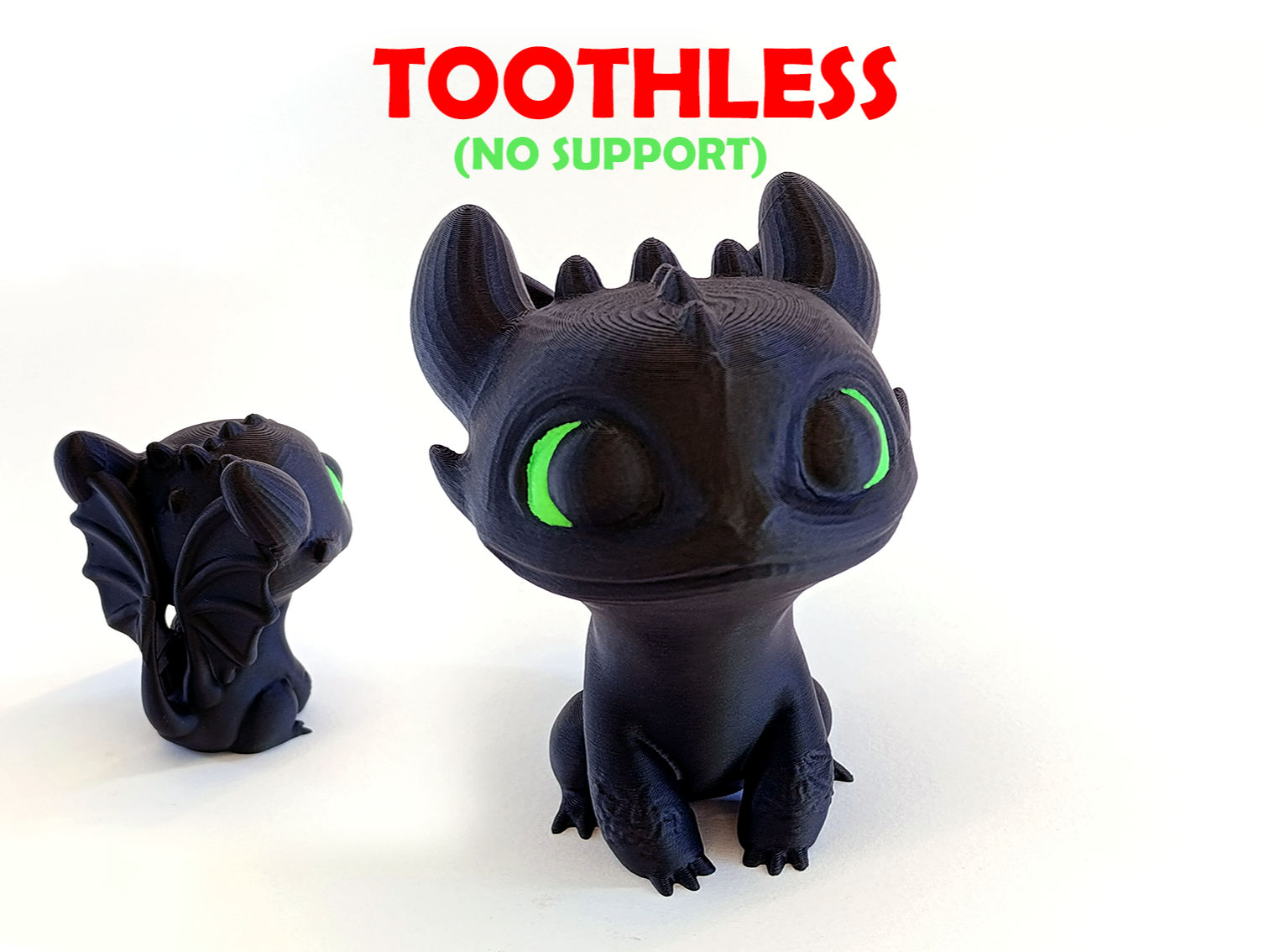 Miniatura 1 do modelo 3D Tiny Toothless 