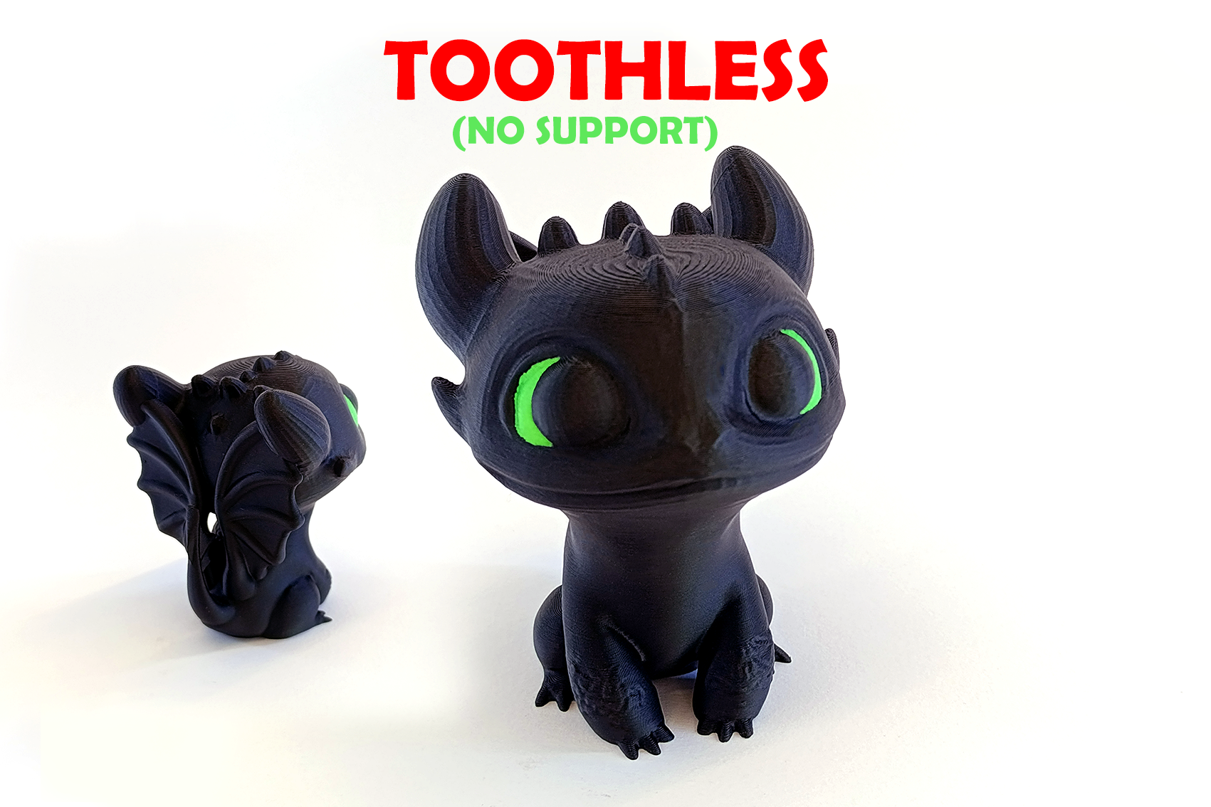 Miniatura 2 do modelo 3D Tiny Toothless 