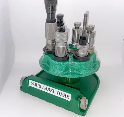 Bench Top Holder for RCBS Turret with Shell Holder