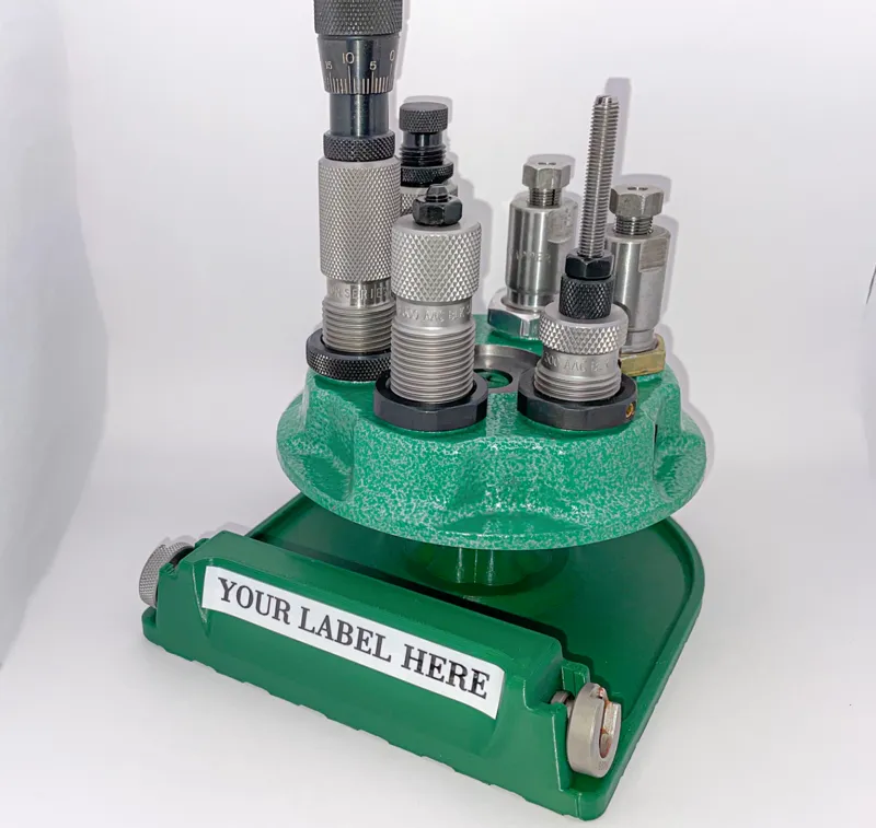 Bench Top Holder for RCBS Turret with Shell Holder