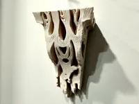 Wood Carved Corbel - A1 Size