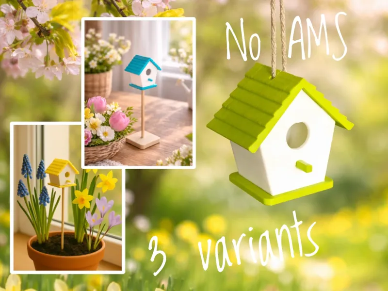 Mini Bird house #2 – Garden or house Decoration