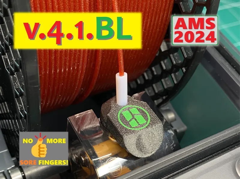 v.4.1.BL AMS Feeder Protector Saver Filament Guide