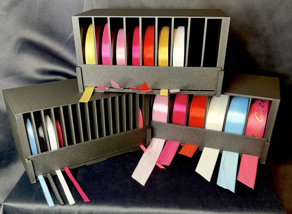 Florist ribbon storage box - Free 3D Print Model - MakerWorld