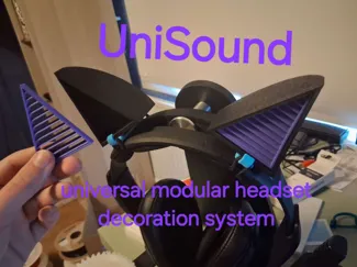 UniSound | universal modular headset decorations