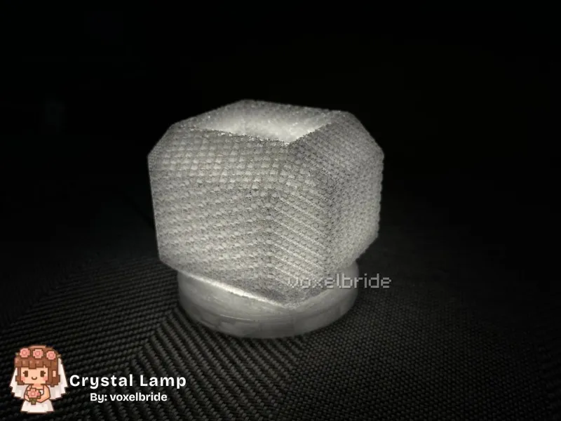 Aesthetic Crystal Lamp - No AMS, No Support