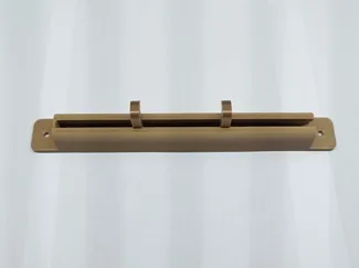 Adjustable plastic bag holder
