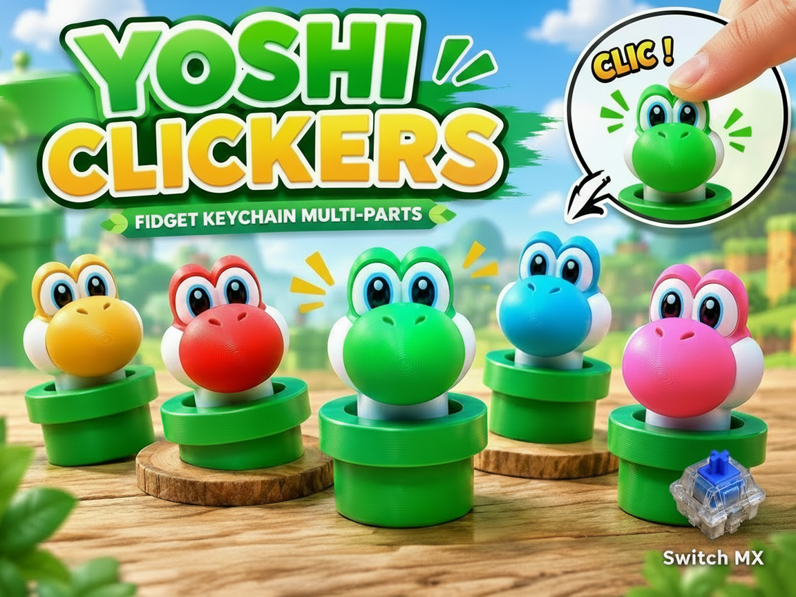 Yoshi Tuyau Clicker multipart - 1
