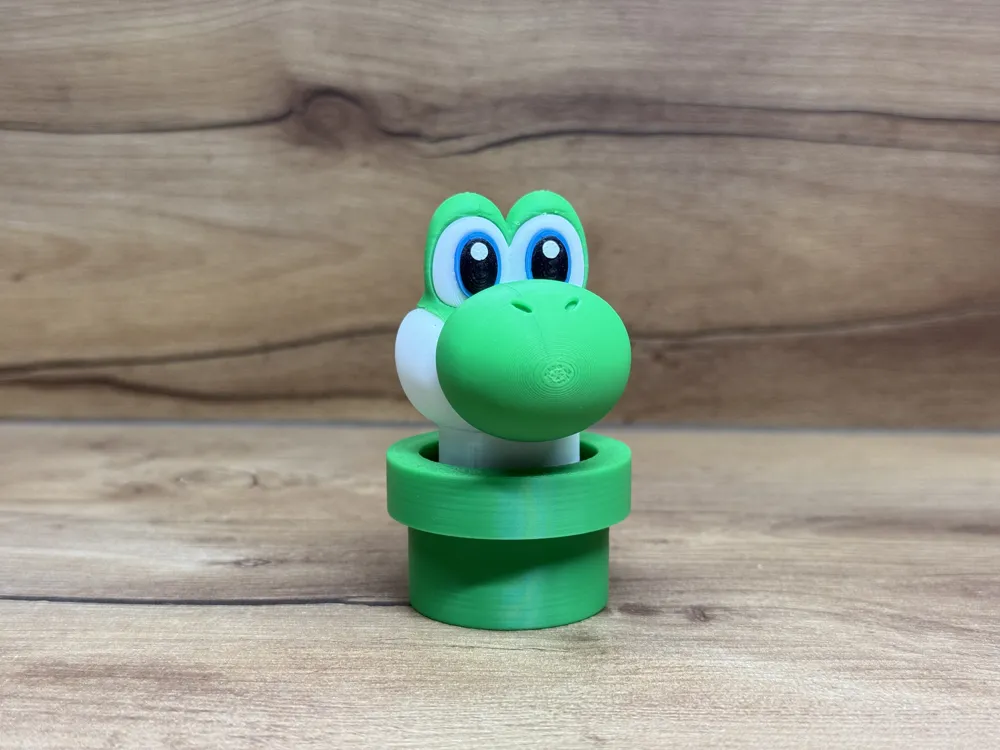Yoshi Tuyau Clicker multipart - Free 3D Print Model - MakerWorld