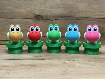 Objeto manipulable: Yoshi Tuyau Clicker multipart — vista de referencia 5