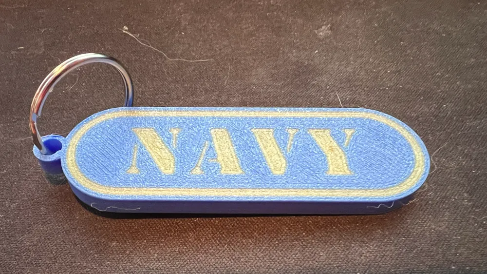 US Navy Keychain by Nefarious MakerWorld