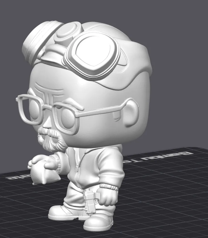 Walter White Breaking Bad FunkoPop - Free 3D Print Model - MakerWorld