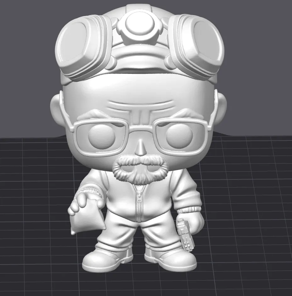 Walter White Breaking Bad FunkoPop - Free 3D Print Model - MakerWorld