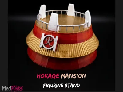 Hokage Mansion Figurine Stand