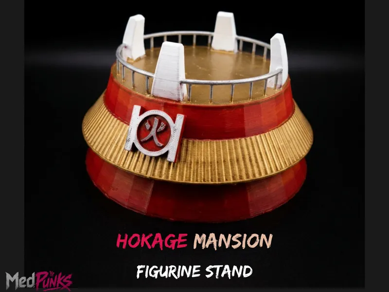 Hokage Mansion Figurine Stand
