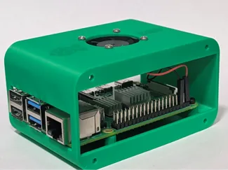 Raspberry PI 3/4 case whit logo