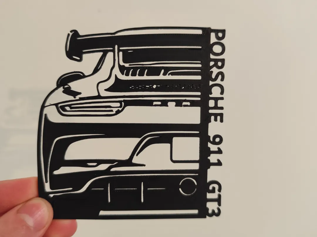 Déco murale Porsche 911 GT3