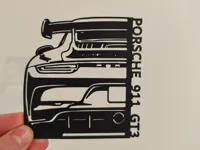 Déco murale Porsche 911 GT3 — photo 1
