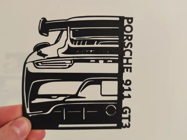 Déco murale Porsche 911 GT3