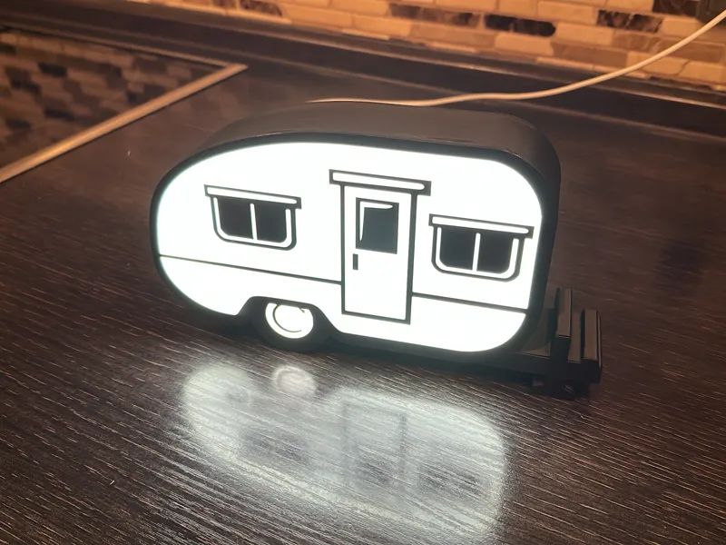 Wohnwagen Lichtbox 