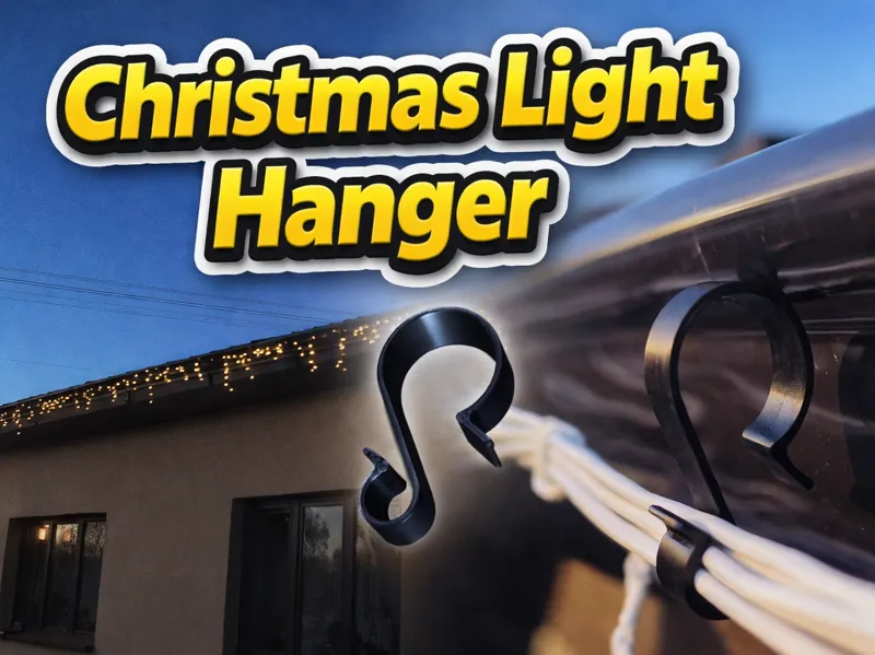Christmas light hanger