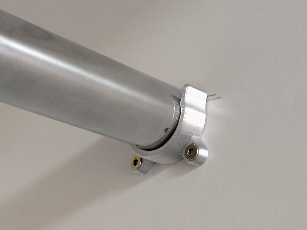 25mm Closet Rod End Support – M3 Screw Fix