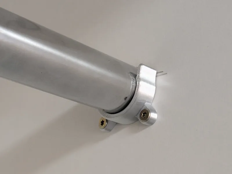 25mm Closet Rod End Support – M3 Screw Fix