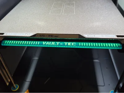 Fallout / Vault Tec Status LED Cover