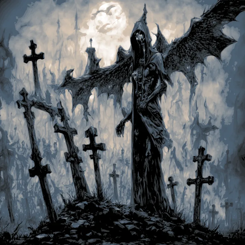 Graveyard Lich (Filament Painting) - HueForge