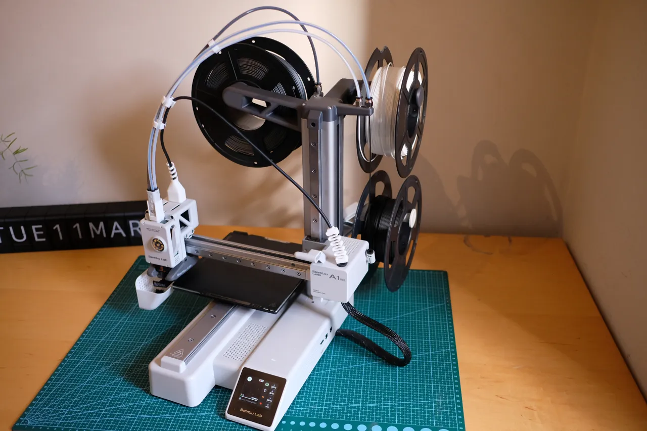 A1 Mini Triple Filament Feeder view 2