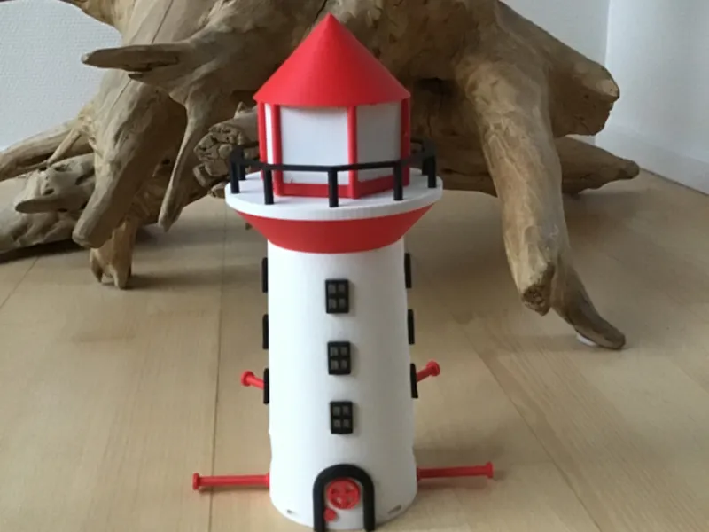 Light house for bird fatballs