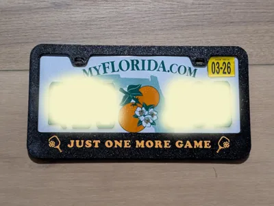 Pickleball License Plate Frame