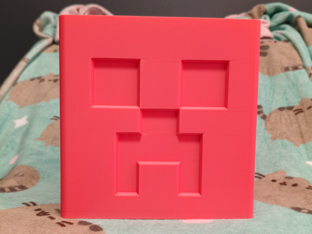 Miniatura 1 do modelo 3D Minecraft Creeper Storage Box
