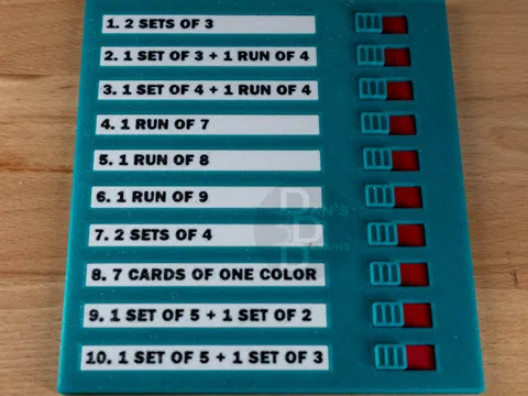 Accesorio para impresora 3D: Customizable Checklist / Phase Checklist — referencia de MakerWorld