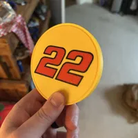 Logano Coaster, 0.2mm layer, 2 walls, 10% infill