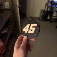 Tyler Reddick Coaster, 0.2mm layer, 2 walls, 10% infill