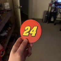 William Byron Coaster, 0.2mm layer, 2 walls, 10% infill