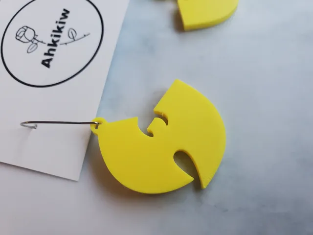 Wu-tang Earrings - Simple no AMS needed