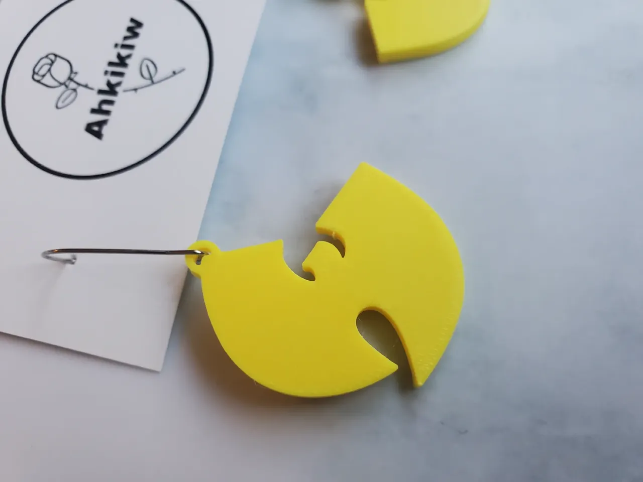 Wu-tang Earrings - Simple no AMS needed view 3