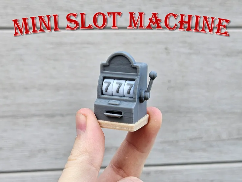 Cute Tiny Pocket Slot Machine – Scalable