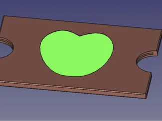 Credit Card case with heart